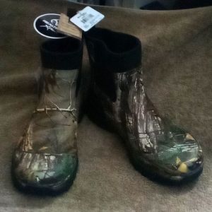 Western Chief Ruston Realtree Neoprene ankle hunting boots size 12 Camo